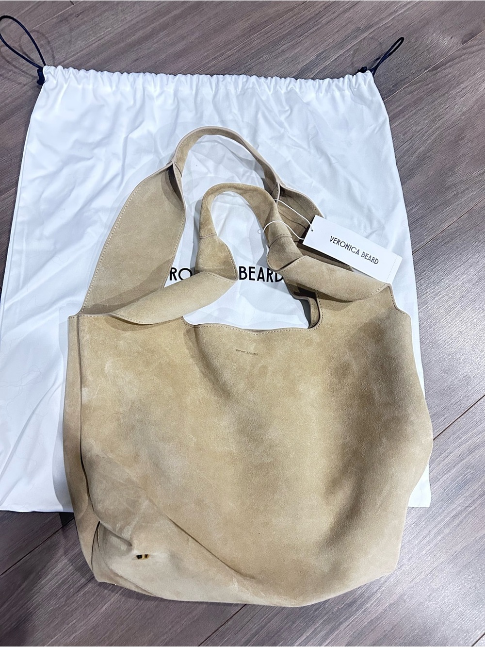 Veronica Beard Suede Sling Bag